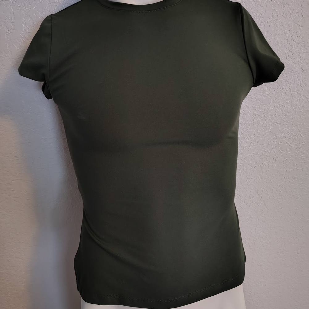 Elegant Olive Women's Blouse